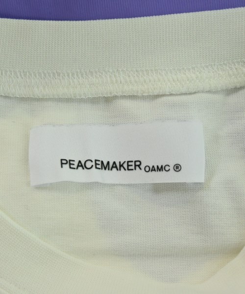 OAMC PEACEMAKER（ピースメイカーオーエーエムシー）Tシャツ・カットソー 白 サイズ:M メンズ/2200718501082