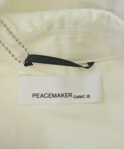 OAMC PEACEMAKER（ピースメイカーオーエーエムシー）カバーオール 白 サイズ:S メンズ/2200704711013