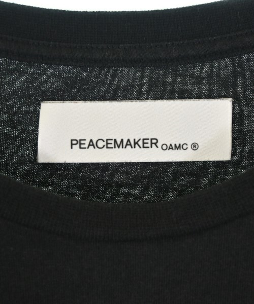 OAMC PEACEMAKER（ピースメイカーオーエーエムシー）Tシャツ・カットソー 黒 サイズ:S メンズ/2200706900118