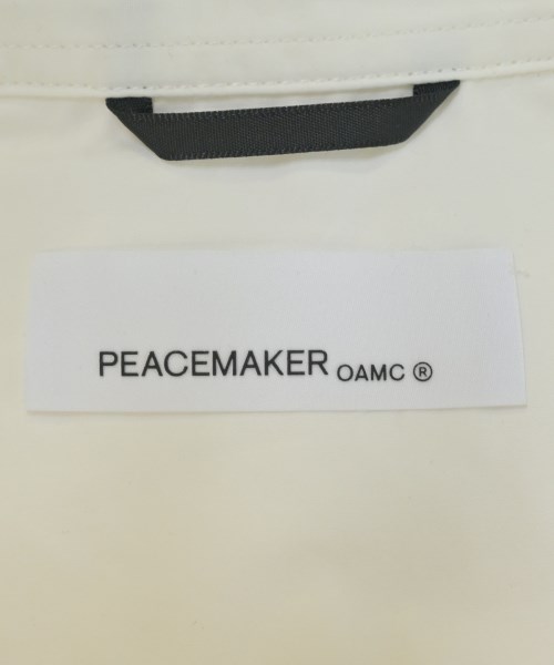 OAMC PEACEMAKER（ピースメイカーオーエーエムシー）カジュアルシャツ 白 サイズ:S メンズ/2200687272112