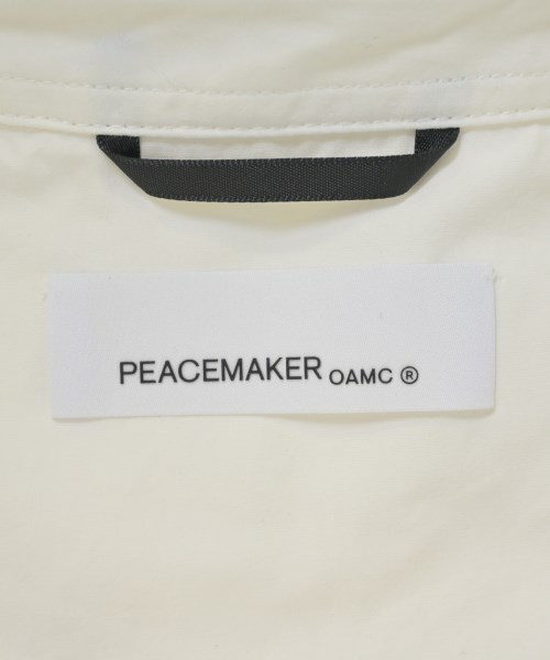 OAMC PEACEMAKER（ピースメイカーオーエーエムシー）カジュアルシャツ 白 サイズ:M メンズ/2200687272143