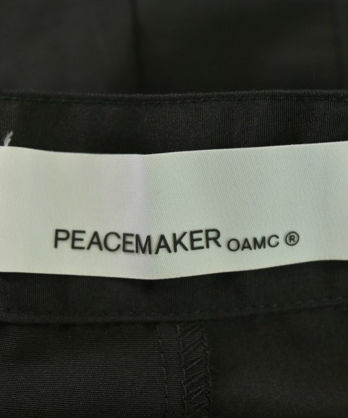 OAMC PEACEMAKER（ピースメイカーオーエーエムシー）カーゴパンツ 黒 サイズ:XS メンズ/2200687272181