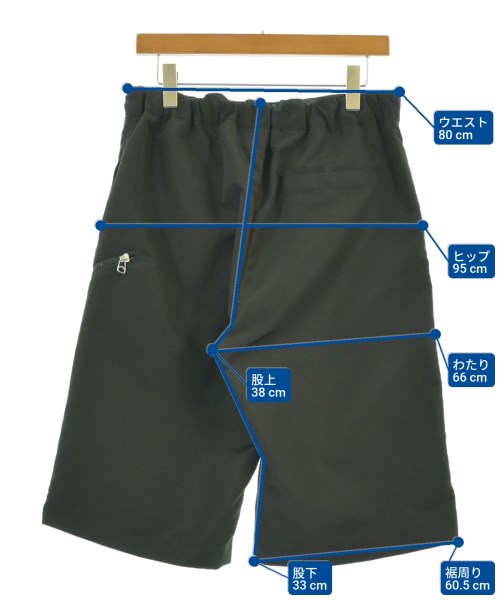 OAMC PEACEMAKER（ピースメイカーオーエーエムシー）ショートパンツ 黒 サイズ:XS メンズ/2200687272228