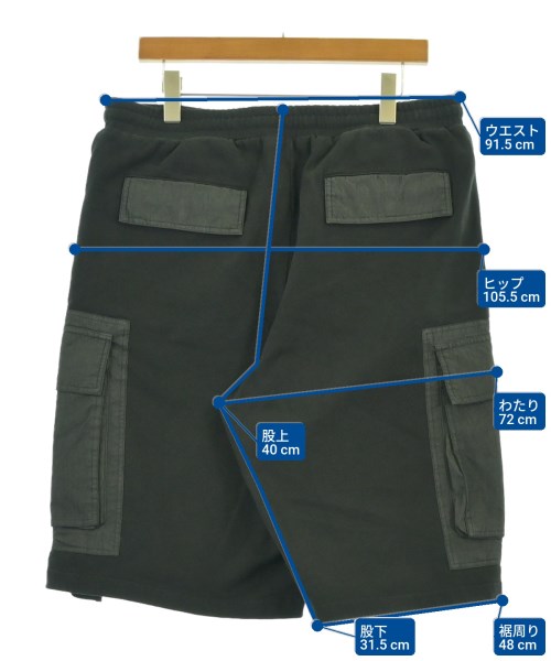 OAMC PEACEMAKER（ピースメイカーオーエーエムシー）ショートパンツ 黒 サイズ:M メンズ/2200687272303