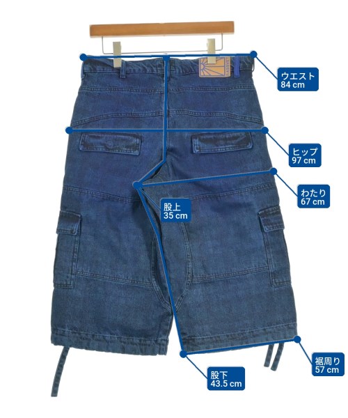 RASSVET（ラスベート）カーゴパンツ 青 サイズ:S メンズ/2200666201300