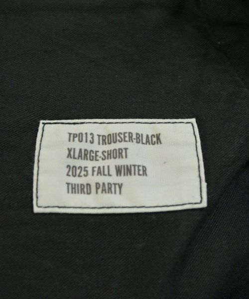 THIRD PARTY（サードパーティー）ショートパンツ 黒 サイズ:XL メンズ/2200724336401
