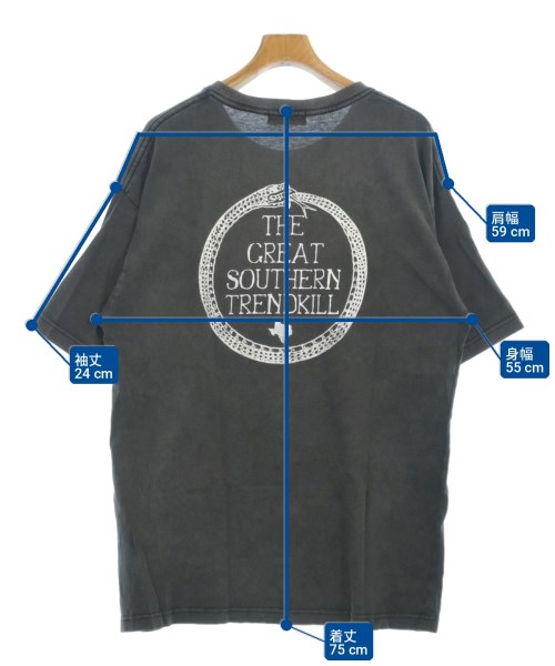 U/MUSIC（ユーミュージック）Tシャツ・カットソー グレー サイズ:L メンズ/2200704079014