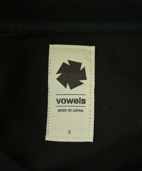 vowels（バウルズ）Tシャツ・カットソー 黒 サイズ:2(M位) メンズ/2200725616083
