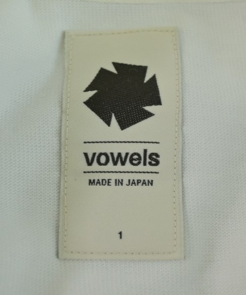 vowels（バウルズ）Tシャツ・カットソー 白 サイズ:1(S位) メンズ/2200725616090