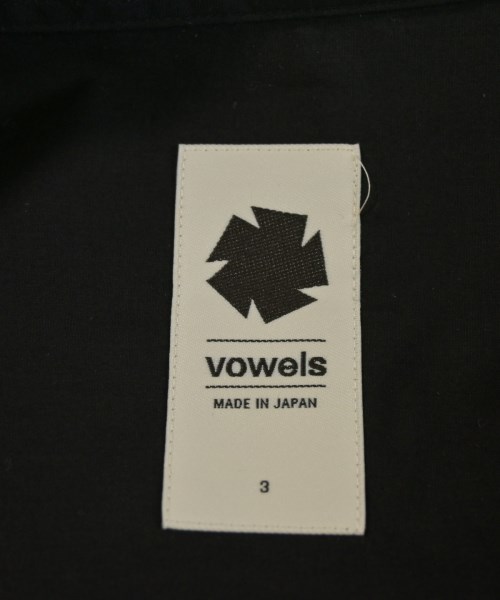 vowels（バウルズ）カジュアルシャツ 黒 サイズ:3(L位) メンズ/2200725616106