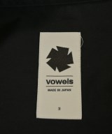 vowels（バウルズ）カジュアルシャツ 黒 サイズ:3(L位) メンズ/2200725616106