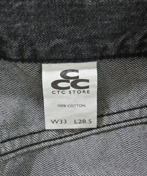 CTC STORE（シーティーシーストア）デニムパンツ 黒 サイズ:33(L位) メンズ/2200695709013