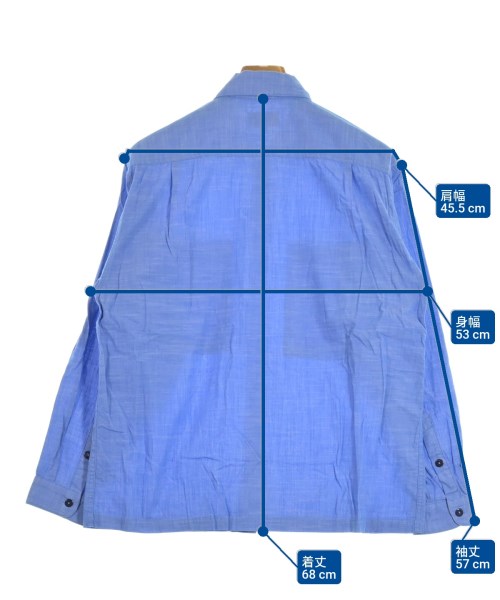 CTC STORE（シーティーシーストア）カジュアルシャツ 青 サイズ:L メンズ/2200659806062