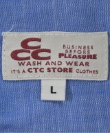 CTC STORE（シーティーシーストア）カジュアルシャツ 青 サイズ:L メンズ/2200659806062