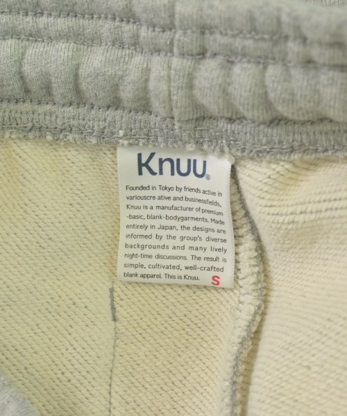Knuu（ヌウ）スウェットパンツ グレー サイズ:S メンズ/2200696810367