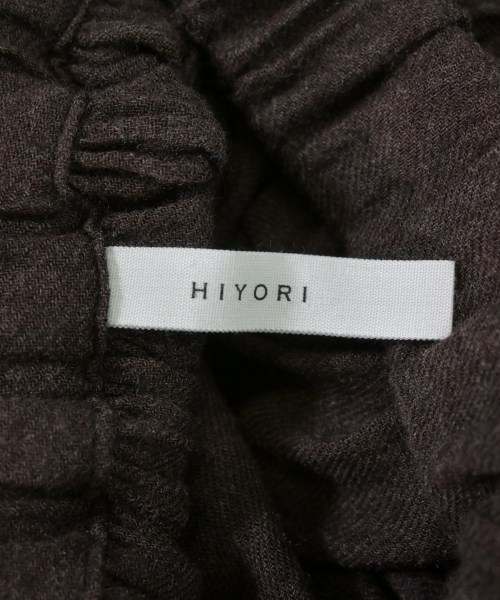 HIYORI（ヒヨリ）ロング・マキシ丈スカート 茶 サイズ:F レディース/2200678162033