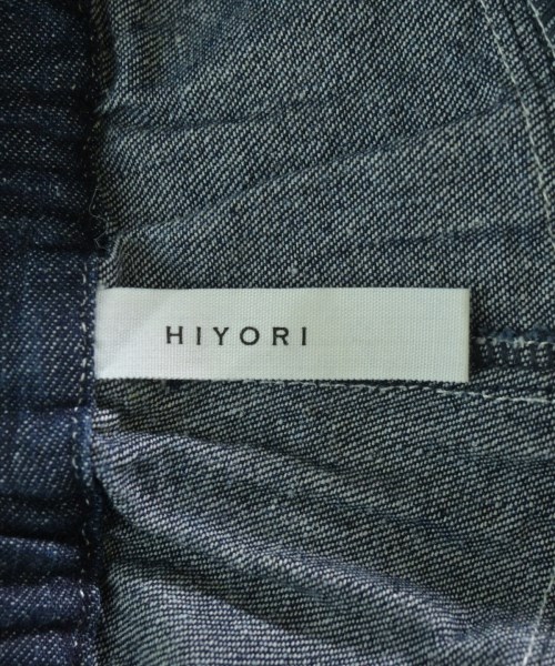 HIYORI（ヒヨリ）デニムパンツ 紺 サイズ:F レディース/2200699280020