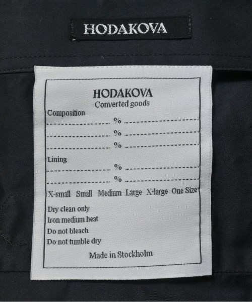 HODAKOVA（ホダコヴァ）ブラウス 黒 サイズ:L レディース/2200691325088