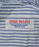 ONE WASH（ワンウォッシュ）シャツワンピース 紺 サイズ:F レディース/2200705189125