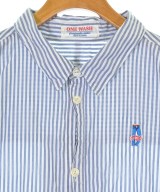 ONE WASH（ワンウォッシュ）シャツワンピース 紺 サイズ:F レディース/2200705189125