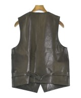 A LEATHER（エーレザー）カジュアルシャツ 茶 サイズ:54(XXL位) メンズ/2200717343041