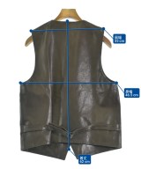 A LEATHER（エーレザー）カジュアルシャツ 茶 サイズ:54(XXL位) メンズ/2200717343041