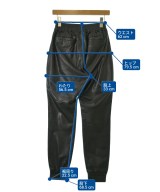 A LEATHER（エーレザー）クロップドパンツ 黒 サイズ:-(S位) レディース/2200717343065