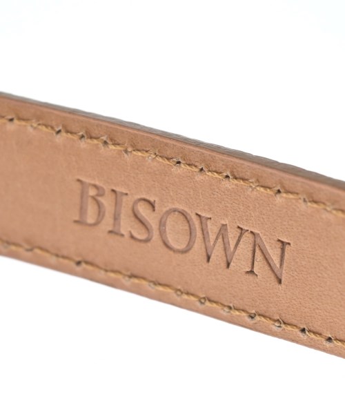 BISOWN（ビソウン）ベルト ベージュ サイズ:- メンズ/2200695391027