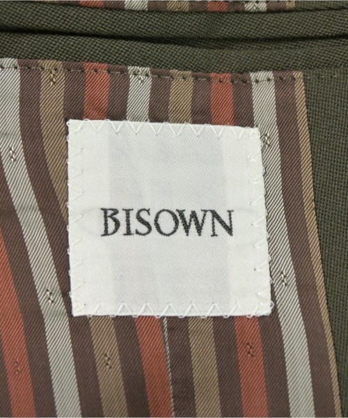 BISOWN（ビソウン）テーラードジャケット 茶 サイズ:4(XL位) メンズ/2200711068018