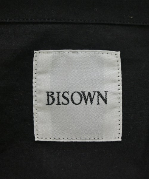 BISOWN（ビソウン）カジュアルシャツ 黒 サイズ:1(S位) レディース/2200710441683
