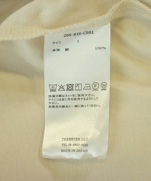 BISOWN（ビソウン）Tシャツ・カットソー ベージュ サイズ:1(S位) レディース/2200710441706