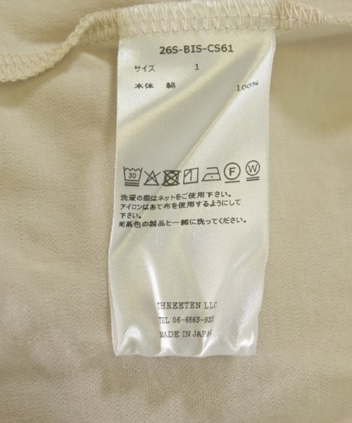 BISOWN（ビソウン）Tシャツ・カットソー 白 サイズ:1(S位) レディース/2200710441713