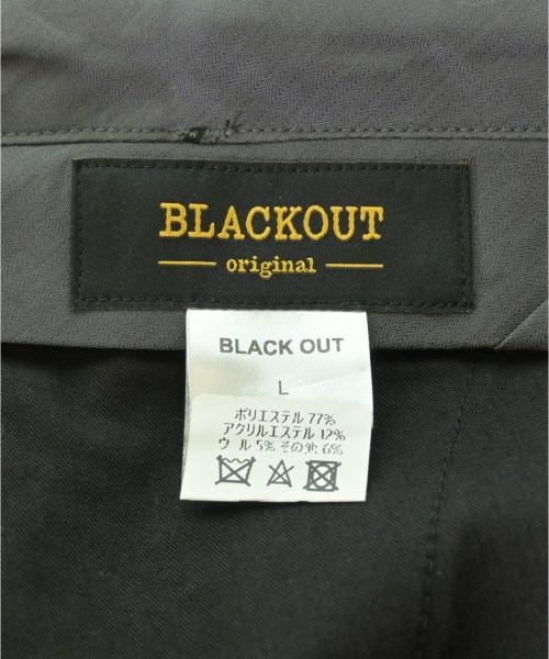 BLACKOUT（ブラックアウト）カーゴパンツ 黒 サイズ:L メンズ/2200726377051