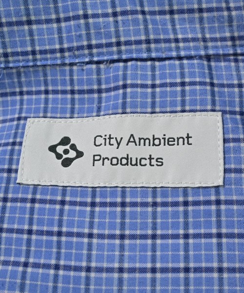 City Ambient Products（シティアンビエントプロダクツ）カジュアルシャツ 青 サイズ:L メンズ/2200698882102