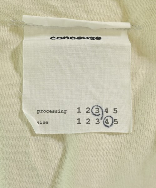 concause（コンコース）Tシャツ・カットソー 白 サイズ:4(XL位) メンズ/2200701752040