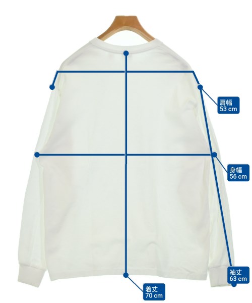 COTTON RESEARCH CLUB（コットンリサーチクラブ）Tシャツ・カットソー 白 サイズ:XL メンズ/2200679762102