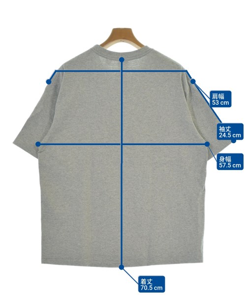 COTTON RESEARCH CLUB（コットンリサーチクラブ）Tシャツ・カットソー グレー サイズ:XL メンズ/2200667116078
