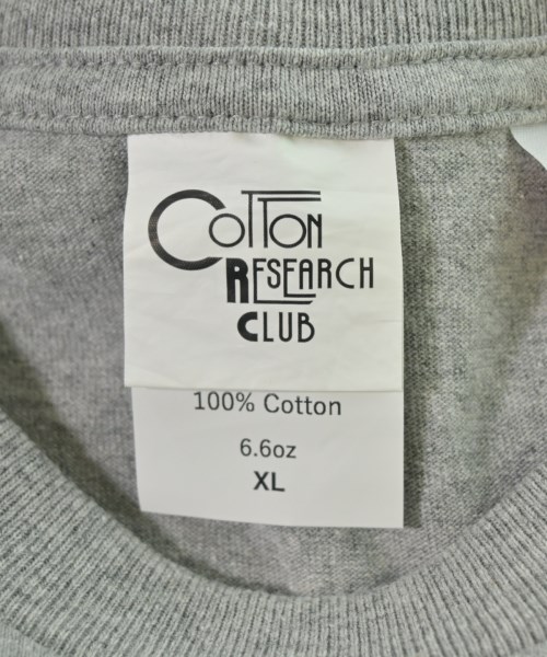 COTTON RESEARCH CLUB（コットンリサーチクラブ）Tシャツ・カットソー グレー サイズ:XL メンズ/2200667116085