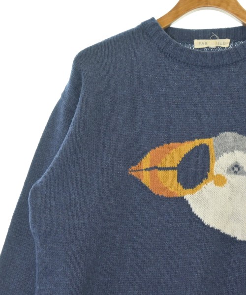 FAR AFIELD（ファーアフィールド）ニット・セーター 紺 サイズ:3(L位) メンズ/2200663861248