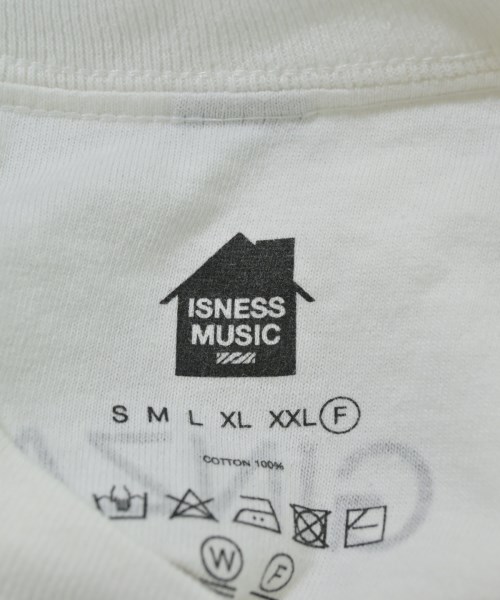 ISNESS MUSIC（イズネスミュージック）Tシャツ・カットソー 白 サイズ:F レディース/2200672876110