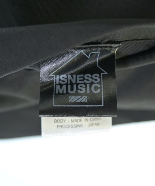 ISNESS MUSIC（イズネスミュージック）その他 黒 サイズ:M メンズ/2200707213064