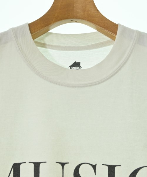 ISNESS MUSIC（イズネスミュージック）Tシャツ・カットソー 白 サイズ:M メンズ/2200736587181