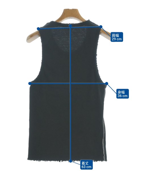 LECYTO（レシト）タンクトップ 黒 サイズ:F メンズ/2200677017402