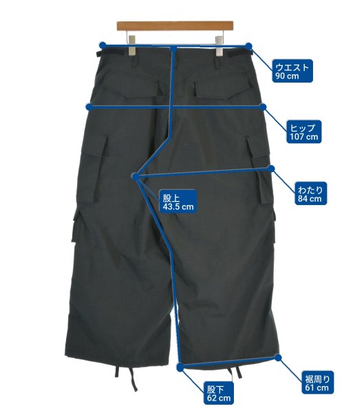 MODMNT（モドメント）カーゴパンツ グレー サイズ:L メンズ/2200664073220