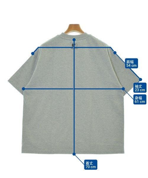MODMNT（モドメント）Tシャツ・カットソー グレー サイズ:L メンズ/2200721981529
