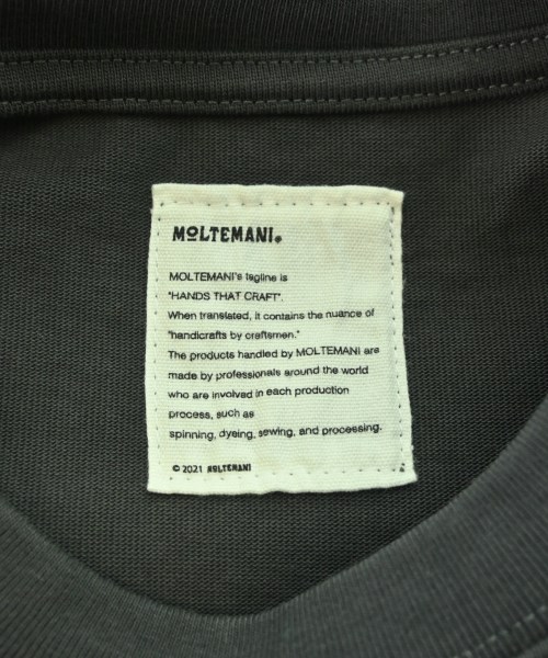 MOLTEMANI（モルテマニ）Tシャツ・カットソー グレー サイズ:M メンズ/2200699381062
