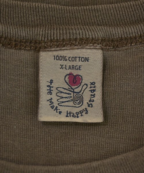 The Make Happy Studio（ザメイクハッピースタジオ）Tシャツ・カットソー 茶 サイズ:XL メンズ/2200725493028