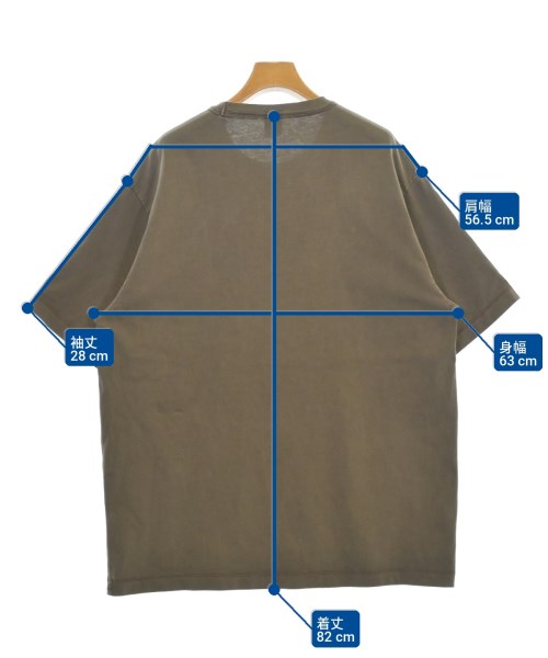 The Make Happy Studio（ザメイクハッピースタジオ）Tシャツ・カットソー 茶 サイズ:XL メンズ/2200725493028