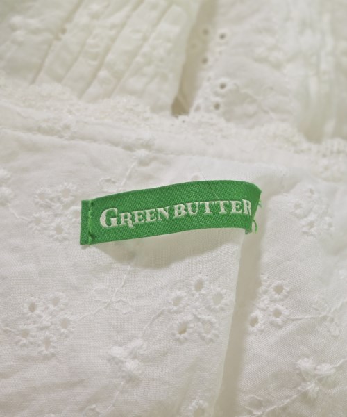 GREEN BUTTER（グリーンバター）ブラウス 白 サイズ:S/M レディース/2200720346084