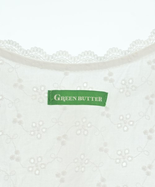 GREEN BUTTER（グリーンバター）ブラウス 白 サイズ:S/M レディース/2200720346084